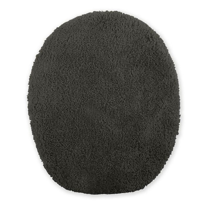 slide 1 of 1, Wamsutta Ultra Soft Universal Toilet Lid Cover - Charcoal, 1 ct