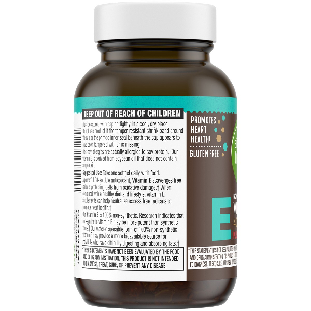 slide 5 of 11, Simple Truth™ Non-Synthetic Form Vitamin E Dietary Supplement Softgels 90 ct Bottle, 90 ct