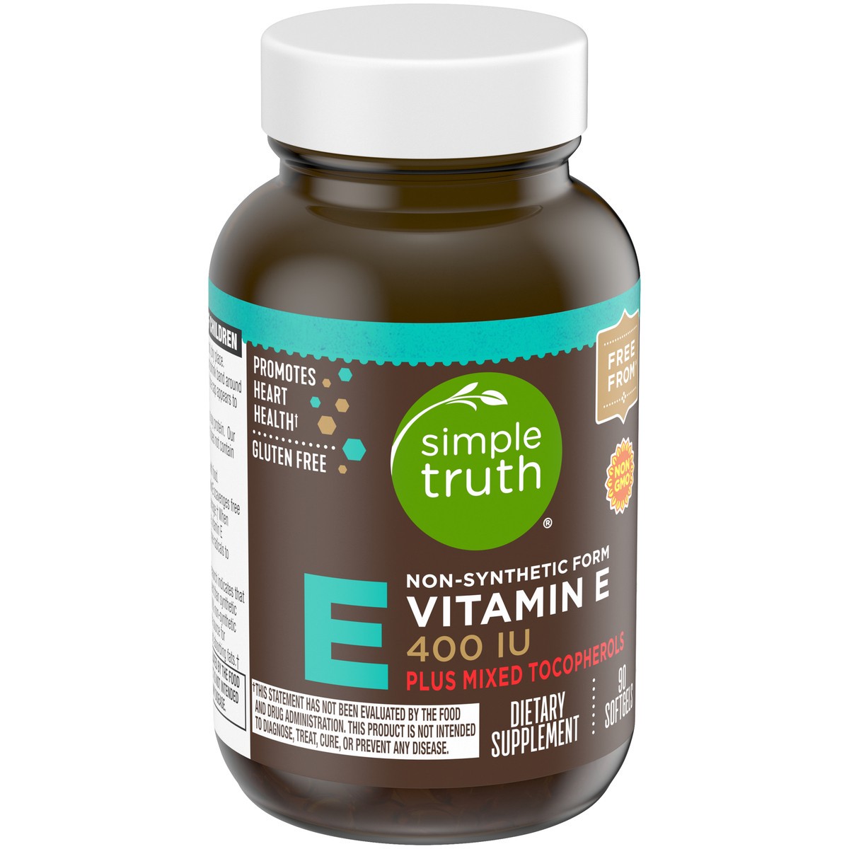 slide 6 of 11, Simple Truth™ Non-Synthetic Form Vitamin E Dietary Supplement Softgels 90 ct Bottle, 90 ct