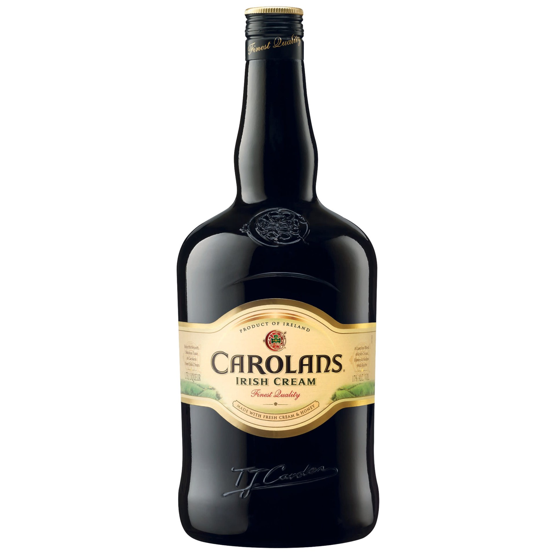 slide 1 of 3, Carolans Finest Quality Irish Cream Liqueur 1.75 l, 1.75 liter