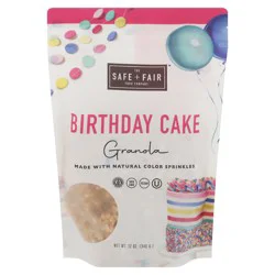 The Safe + Fair Food Company Birthday Cake Granola 12 oz
