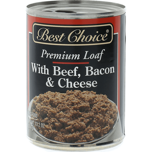 slide 1 of 1, Best Choice Canned Dog Food With Beef Bacon & Cheese, 13.2 oz