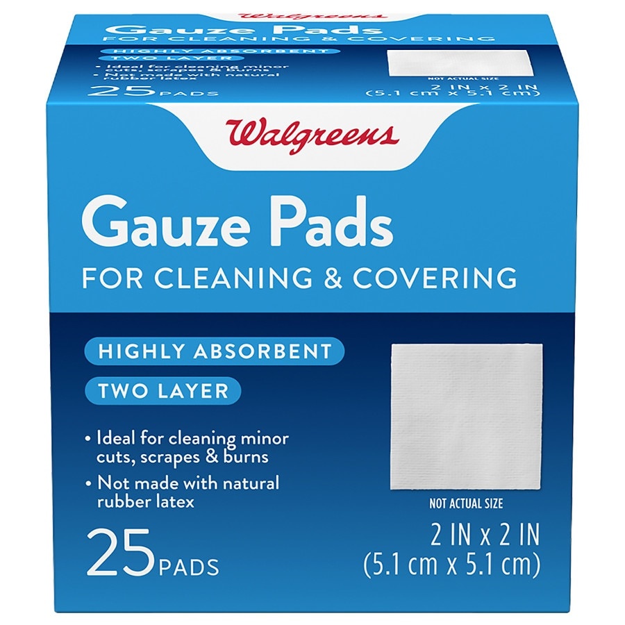 Walgreens Gauze Pads 25 ct Shipt