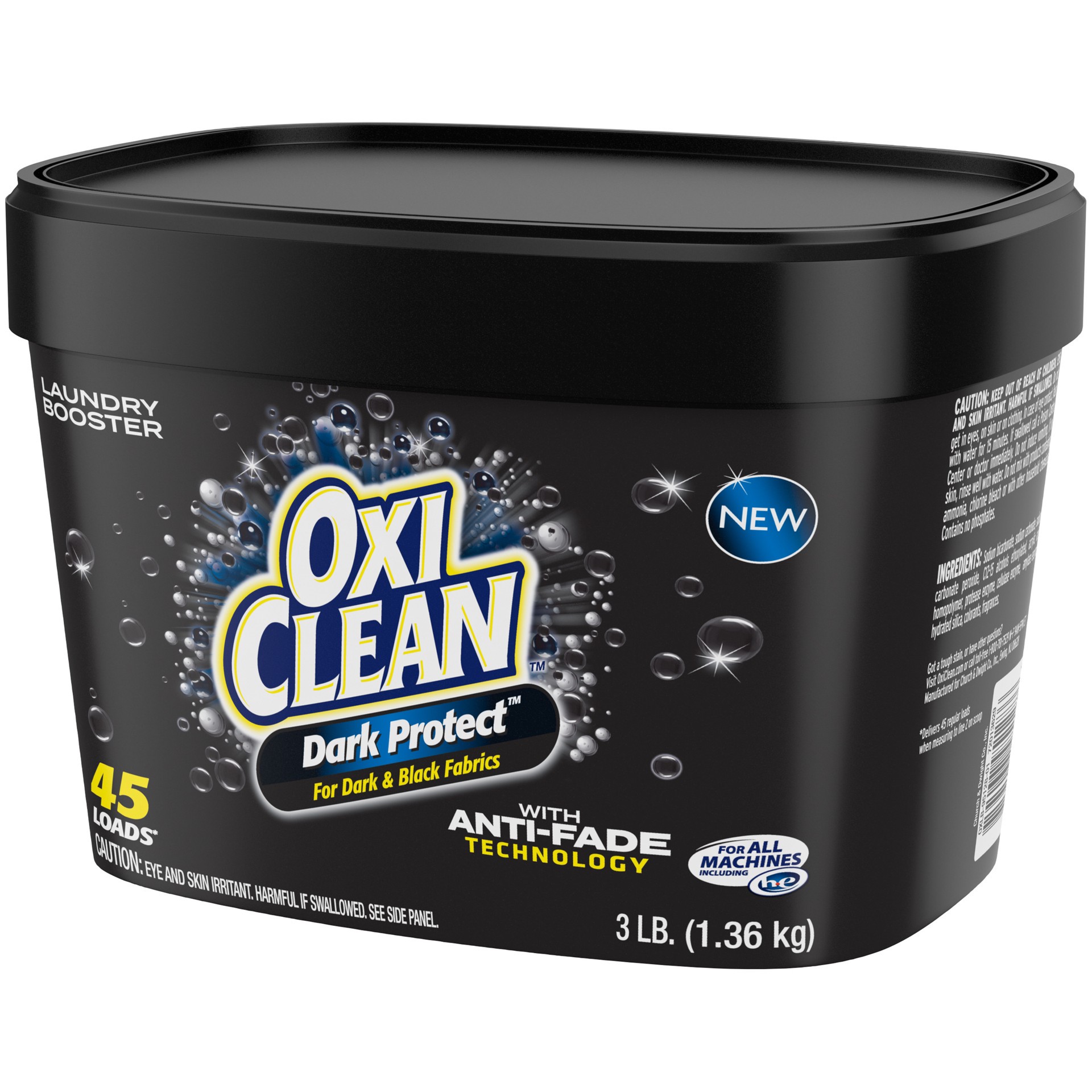 slide 3 of 5, Oxi-Clean Dark Protect 3lb, 3 lb