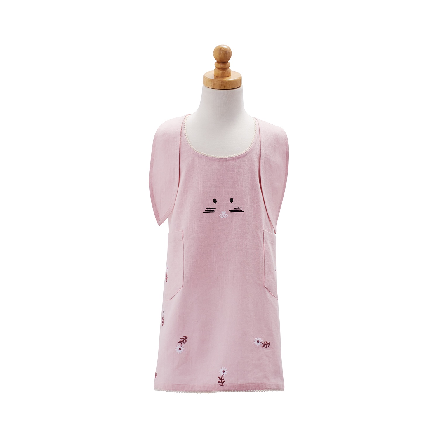 slide 1 of 1, Sur La Table Pink Bunny Childs Apron, Pink, 1 ct