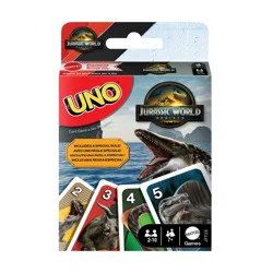 Mattel Uno Jurassic World