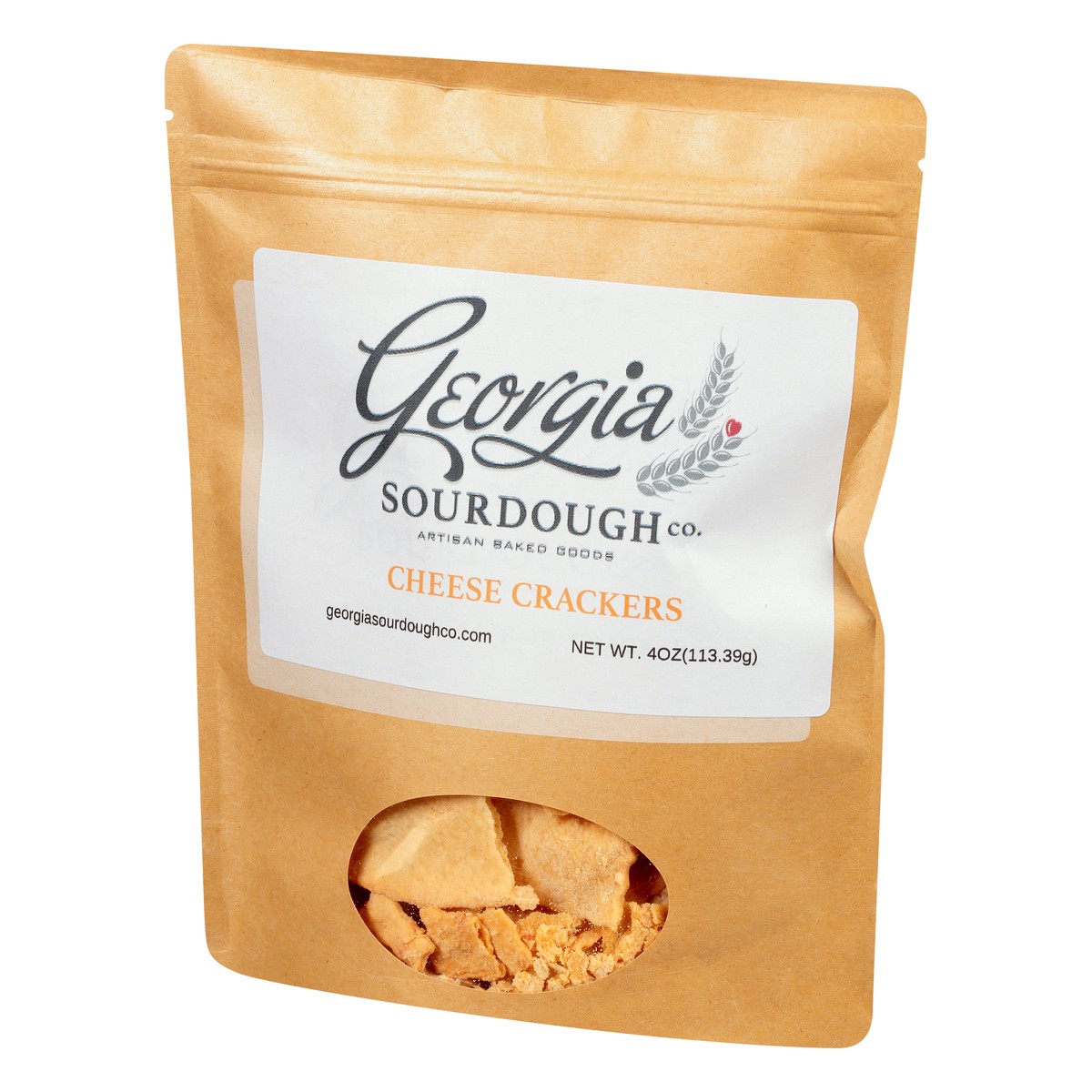 slide 8 of 12, Georgia Sourdough Co. Cheese Crackers 4 oz, 4 oz