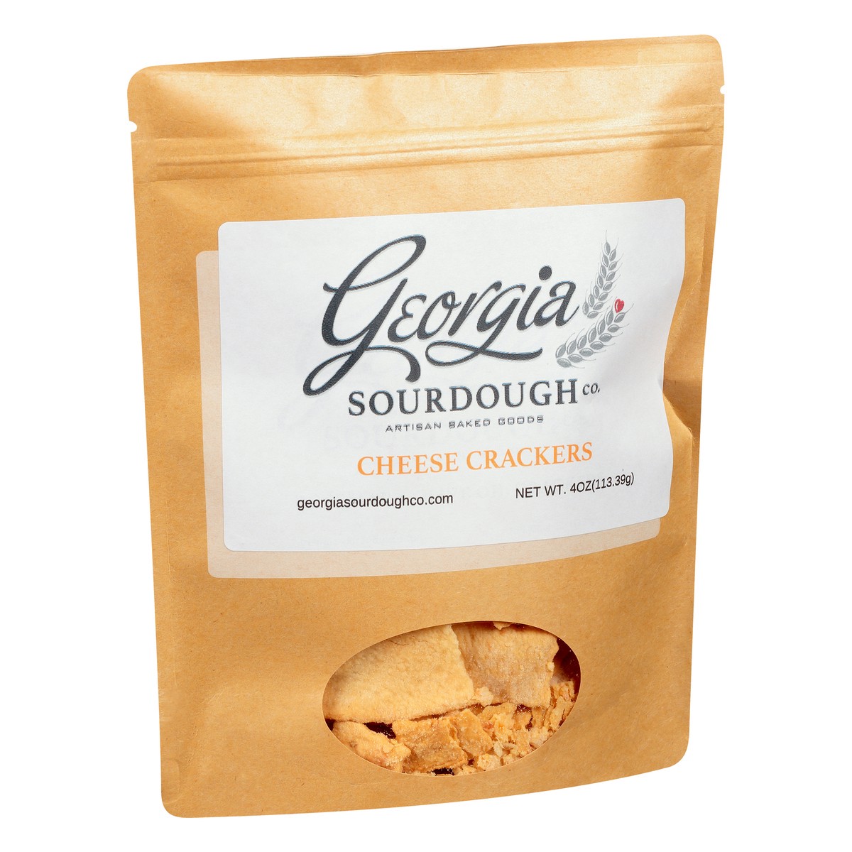 slide 11 of 12, Georgia Sourdough Co. Cheese Crackers 4 oz, 4 oz