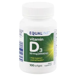 Equaline Vitamin D 2000iu Soft Gels