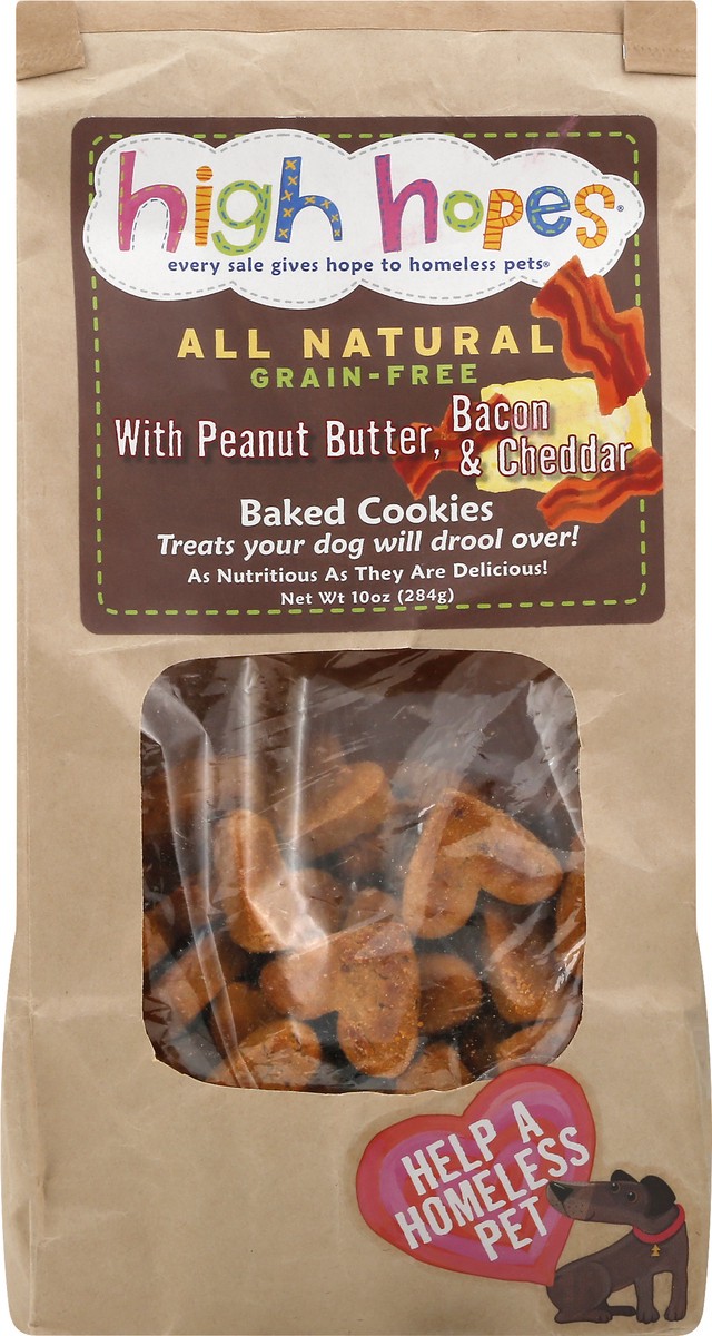 slide 3 of 12, High Hopes With Peanut Butter Bacon & Cheddar Baked Cookies 10 oz, 10 oz