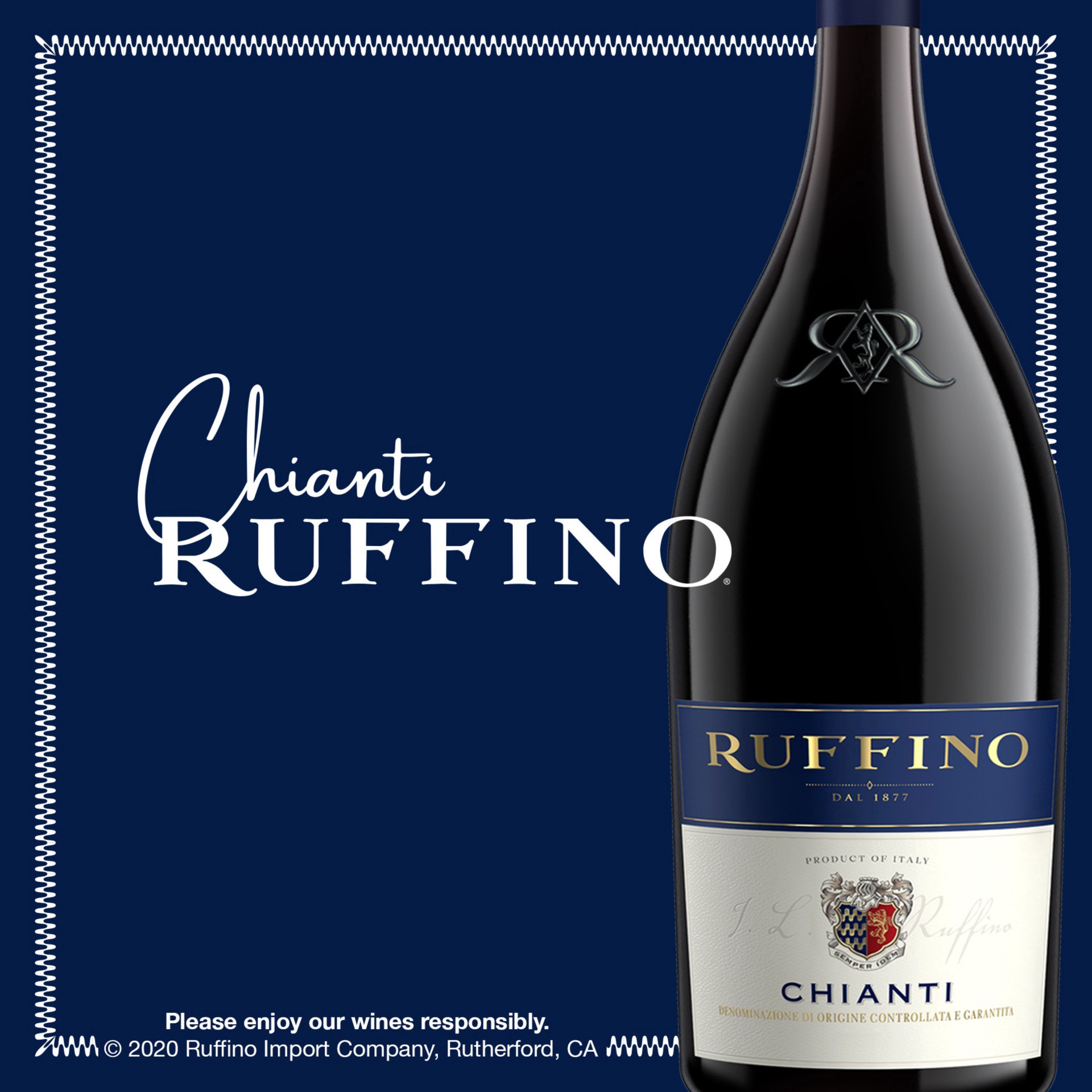 slide 2 of 7, Ruffino Chianti DOCG Sangiovese, Italian Red Wine, 1.5 L Bottle, 50.72 fl oz