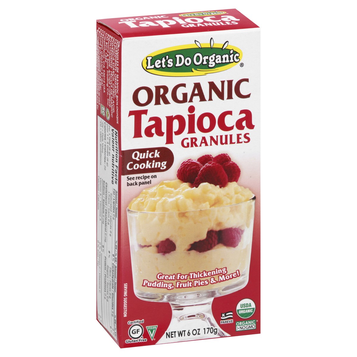 slide 11 of 13, Let's Do Organic Organic Quick Cooking Granules Tapioca - 6 oz, 6 oz