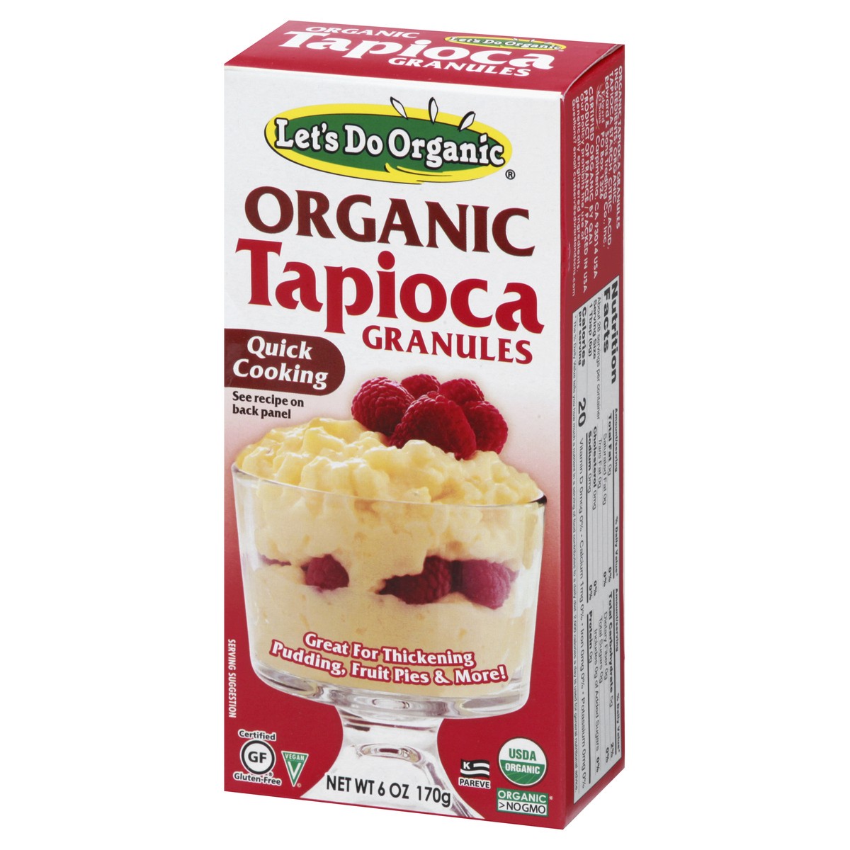 slide 10 of 13, Let's Do Organic Organic Quick Cooking Granules Tapioca - 6 oz, 6 oz
