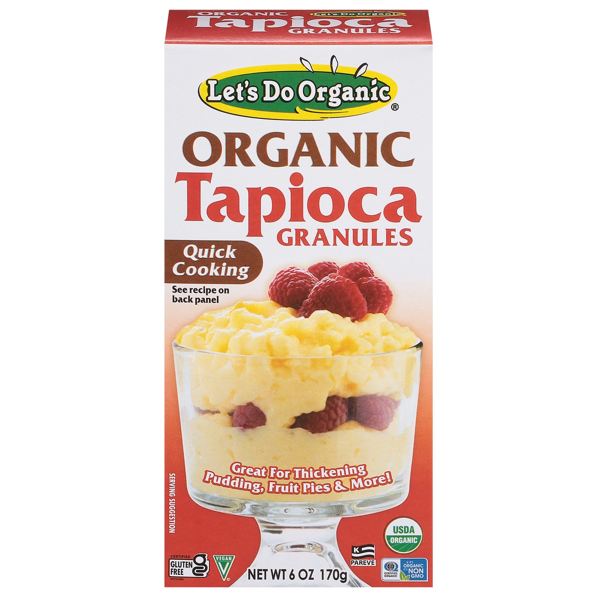 slide 1 of 13, Let's Do Organic Organic Quick Cooking Granules Tapioca - 6 oz, 6 oz
