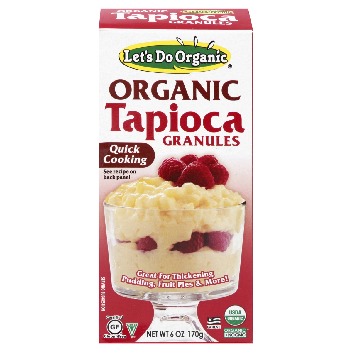 slide 1 of 1, Let's Do Organic Organic Tapioca Granules 6 oz, 6 oz