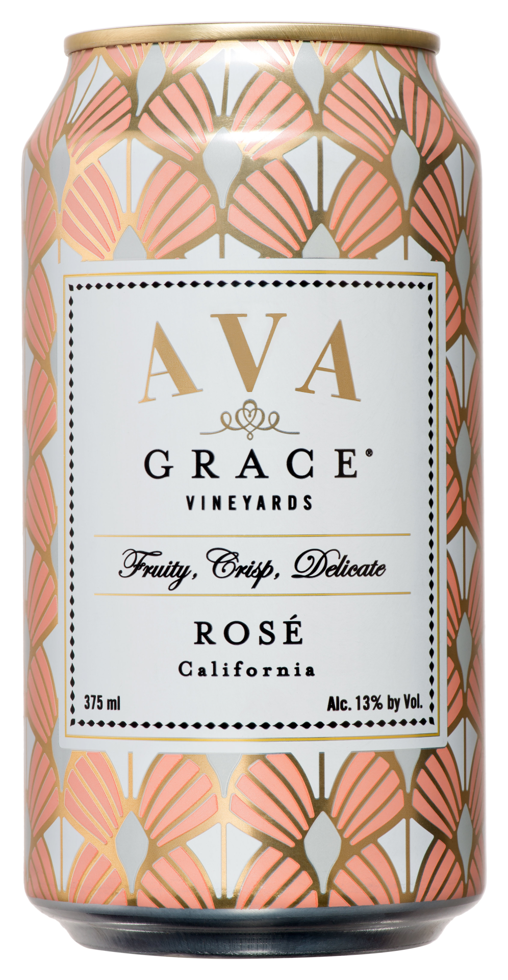 slide 1 of 5, AVA Grace Vineyards Rosé Wine, 375 ml