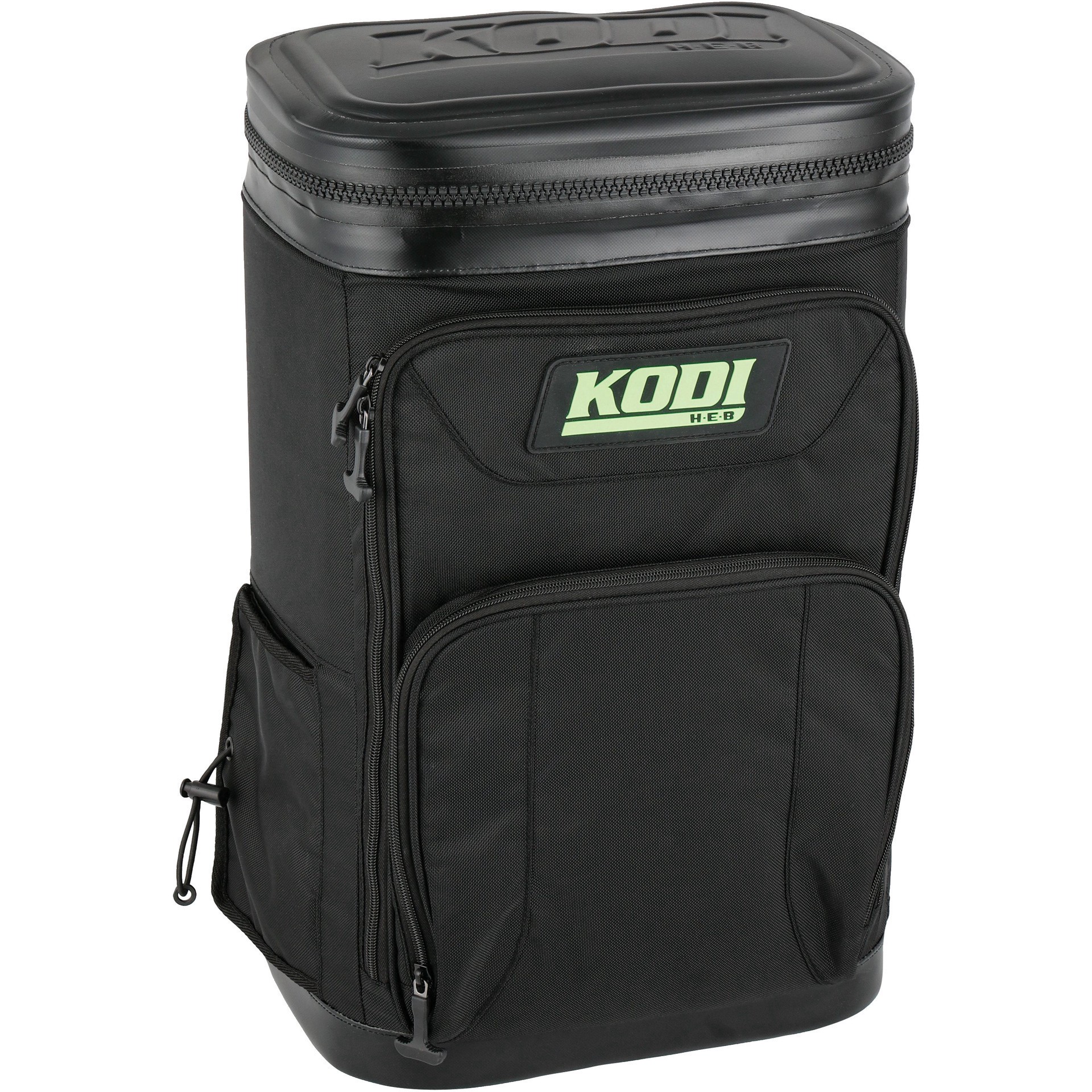 slide 1 of 1, KODI by H-E-B Trip Backpack Cooler - Black, 1 ct