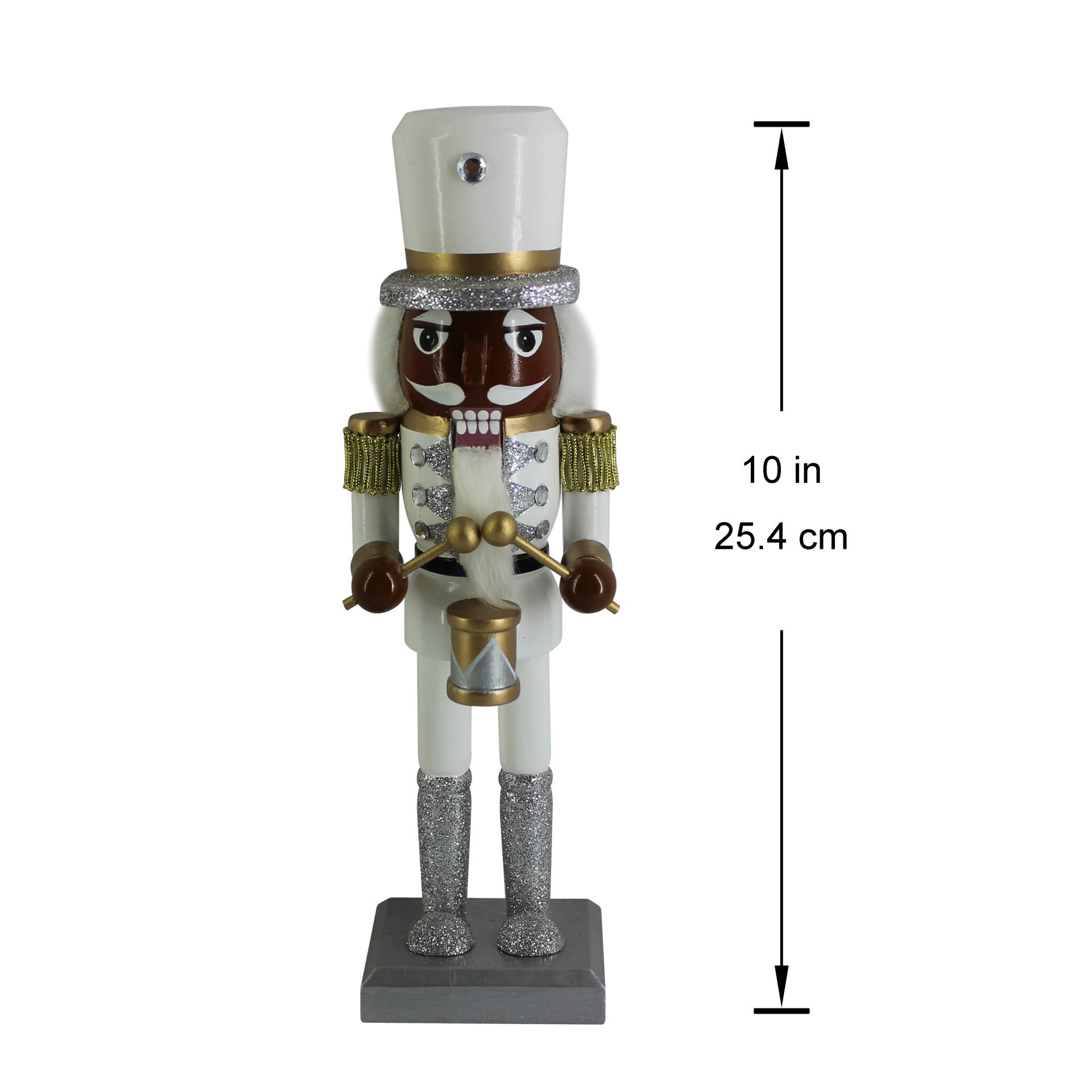 slide 3 of 5, 10" Nutcracker By Ashland, 10 in