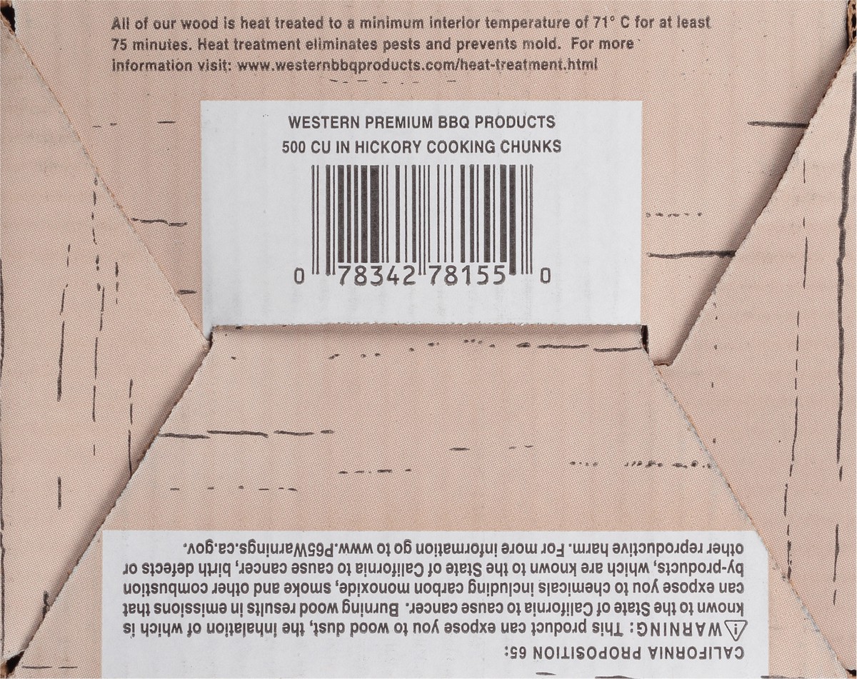 slide 4 of 11, Western Premium BBQ Products Hickory BBQ Cooking Chunks 1 ea, 1 ct