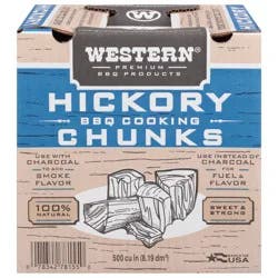Western Premium BBQ Products Hickory BBQ Cooking Chunks 1 ea