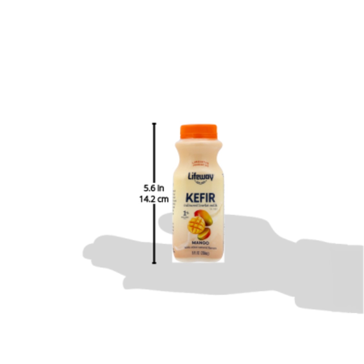 slide 8 of 11, Lifeway Low-Fat Mango Kefir, 8 oz