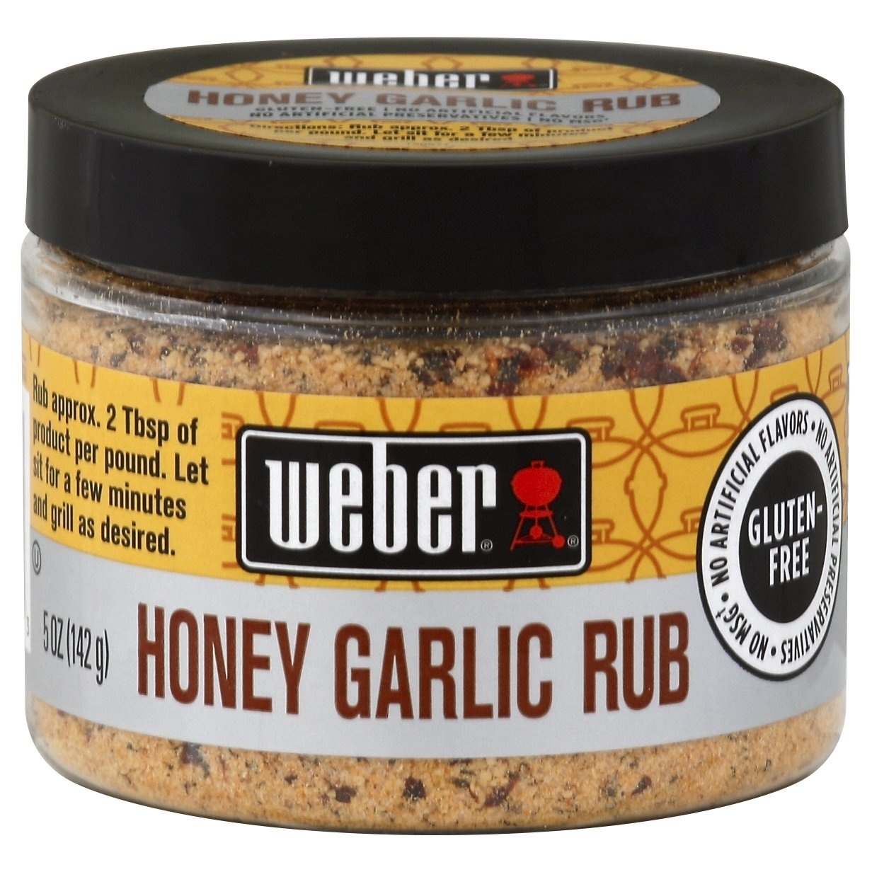 slide 1 of 2, Weber Honey Garlic Rub, 5 oz