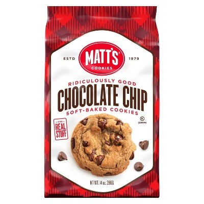 slide 1 of 1, Matt's Real Chocolate Chip Cookies, 16 oz