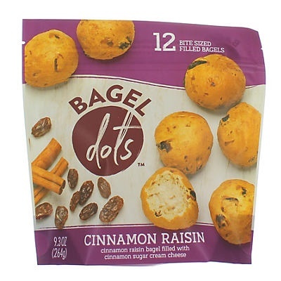 slide 1 of 1, Bagel Dots - Cinnamon Raisin, 9.3 oz