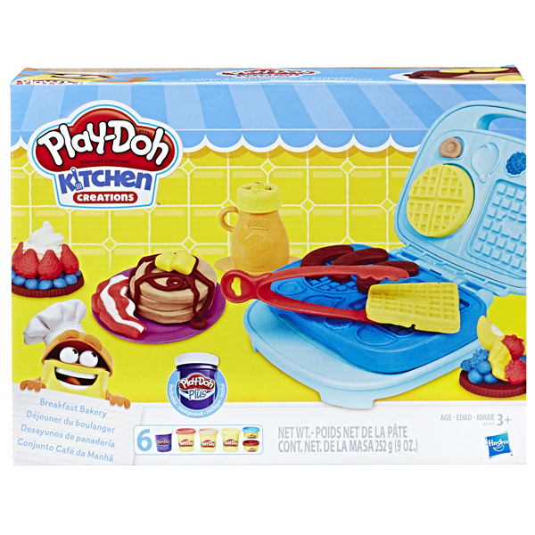slide 1 of 18, Hasbro Play-Doh Kitchen Creations Breakfast Bakery, 1 ct