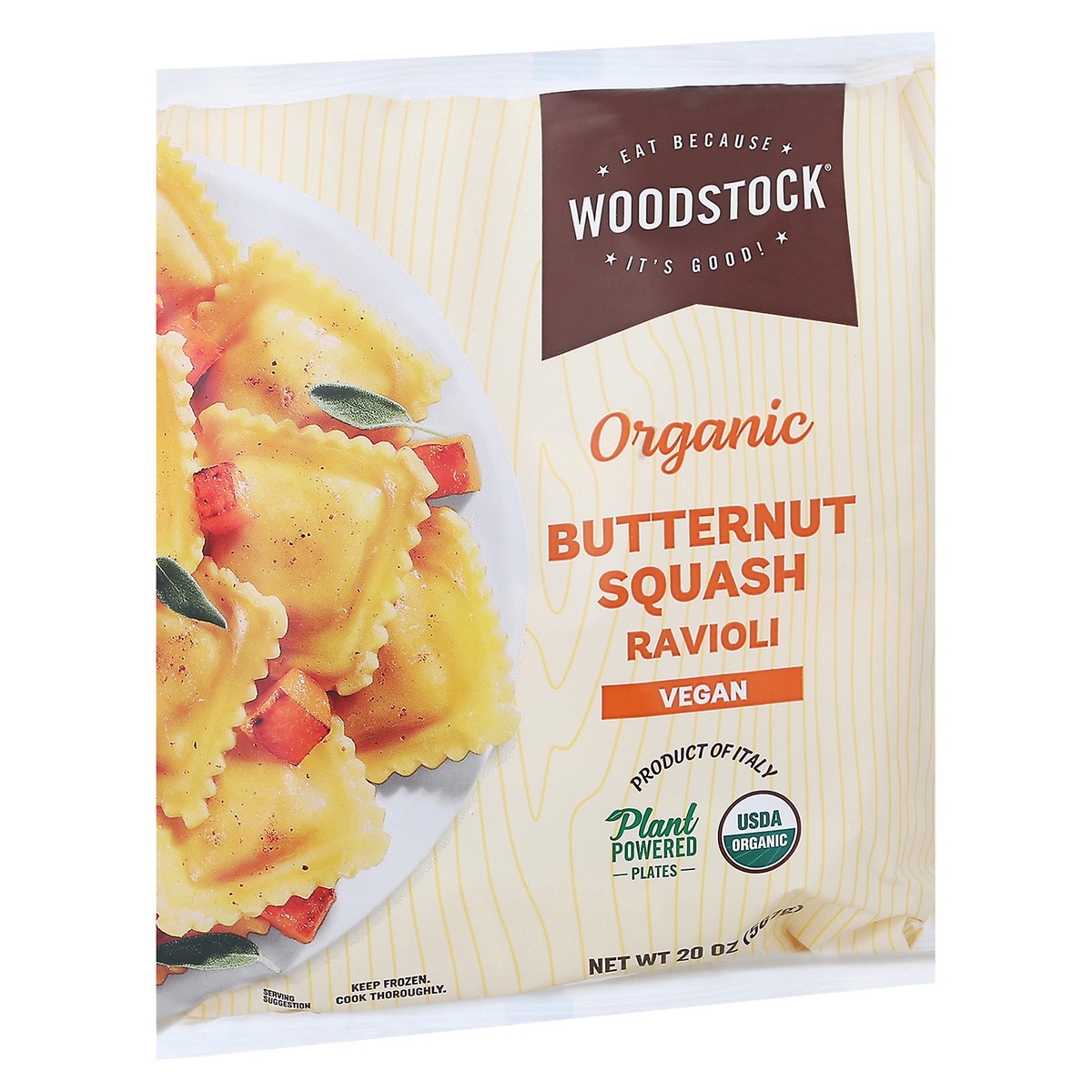 slide 6 of 9, Woodstock Organic Butternut Squash Ravioli 20 oz, 20 oz