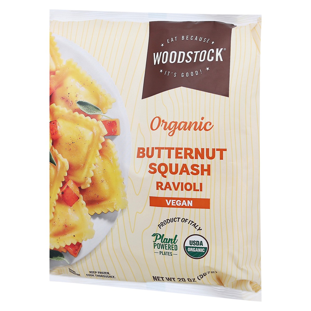 slide 2 of 9, Woodstock Organic Butternut Squash Ravioli 20 oz, 20 oz