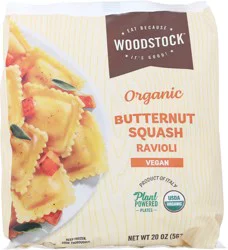 Woodstock Organic Butternut Squash Ravioli 20 oz