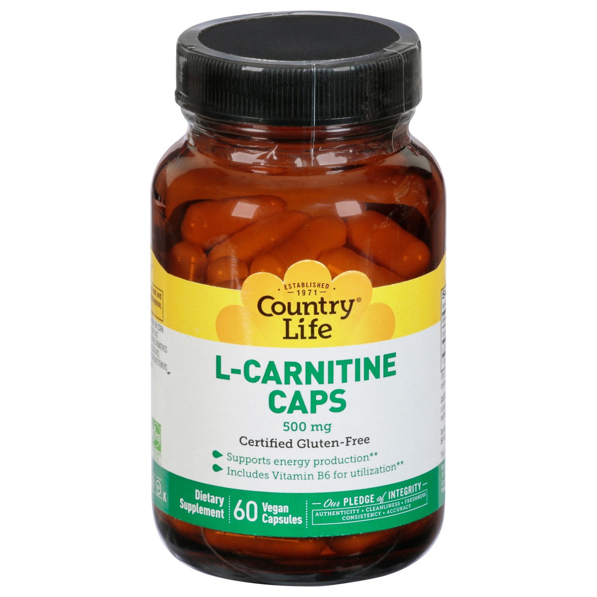 slide 11 of 13, Country Life L-Carnitine, 60 ct