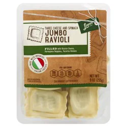 Lowes Foods Three Cheese & Spinach Jumbo Ravioli