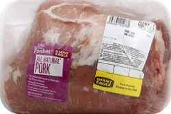 Giant Eagle Pork Loin Roast, End, Bone In