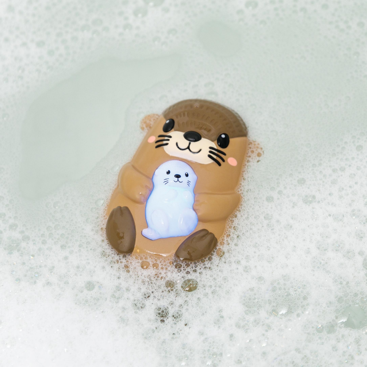 slide 2 of 5, Infantino Right Temp Light Up Otter, 1 ct