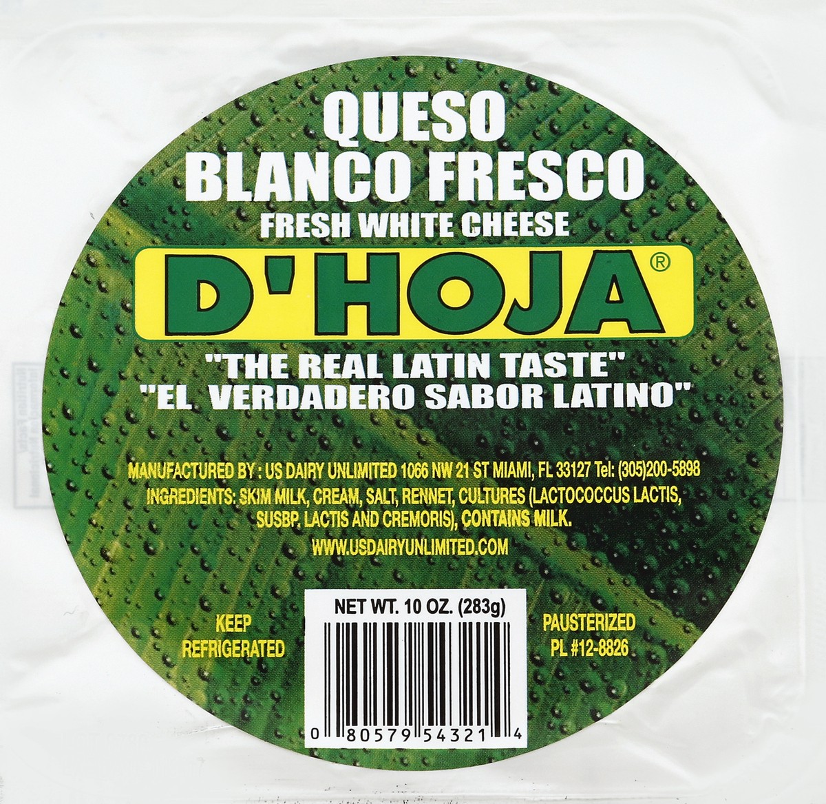 slide 1 of 6, DHoja Cheese 10 oz, 10 oz