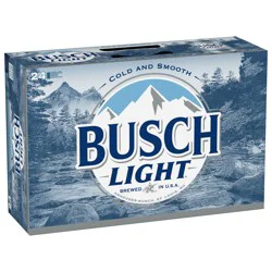 Busch Beer, 24 Pack Beer, 12 FL OZ Cans, 4.1% ABV