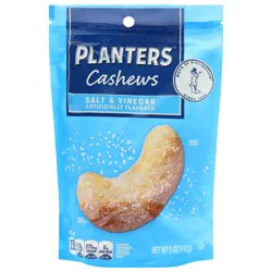 Planters Salt & Vinegar Cashews - 5 oz
