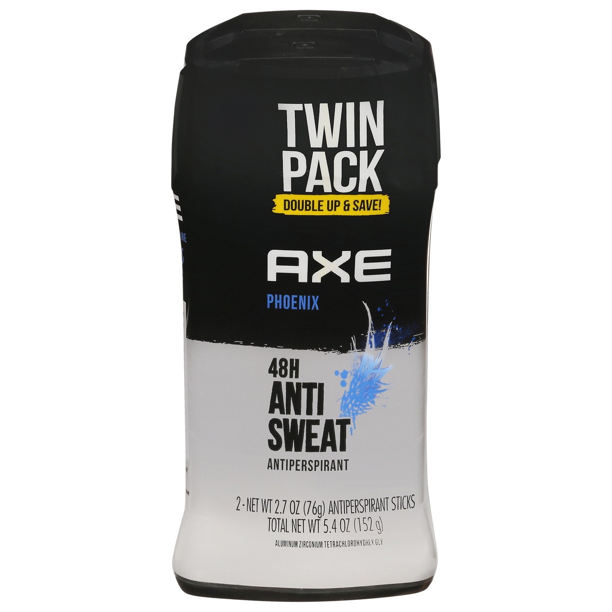 slide 1 of 1, AXE Phoenix Antiperspirant Stick Twin Pack, 2.7 oz