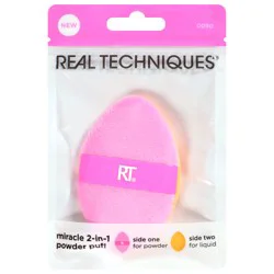 Real Techniques Miracle 2-in-1 Powder Puff, 1 count