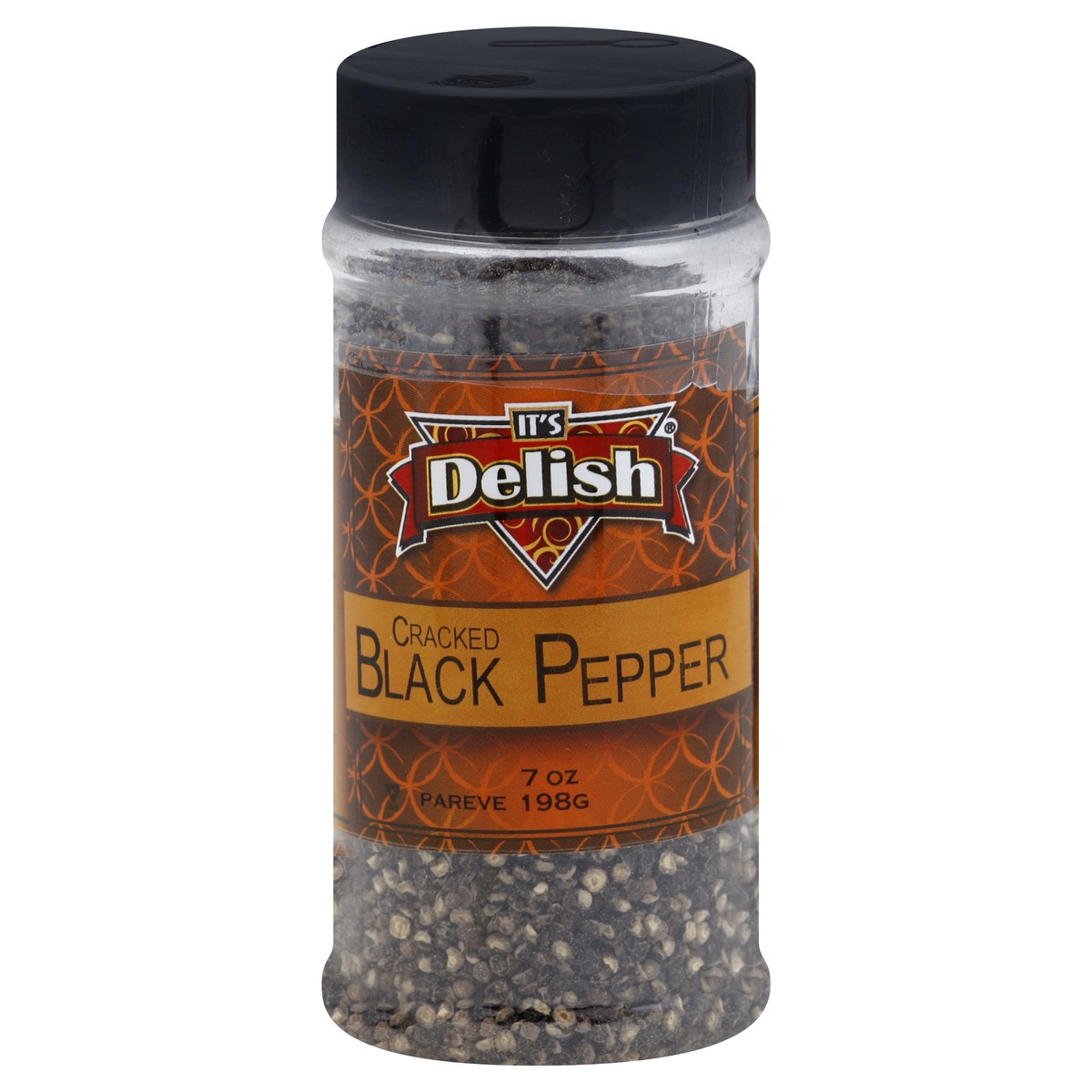 slide 2 of 2, It's Delish Its Delish Black Pepper Cracked, 7 oz