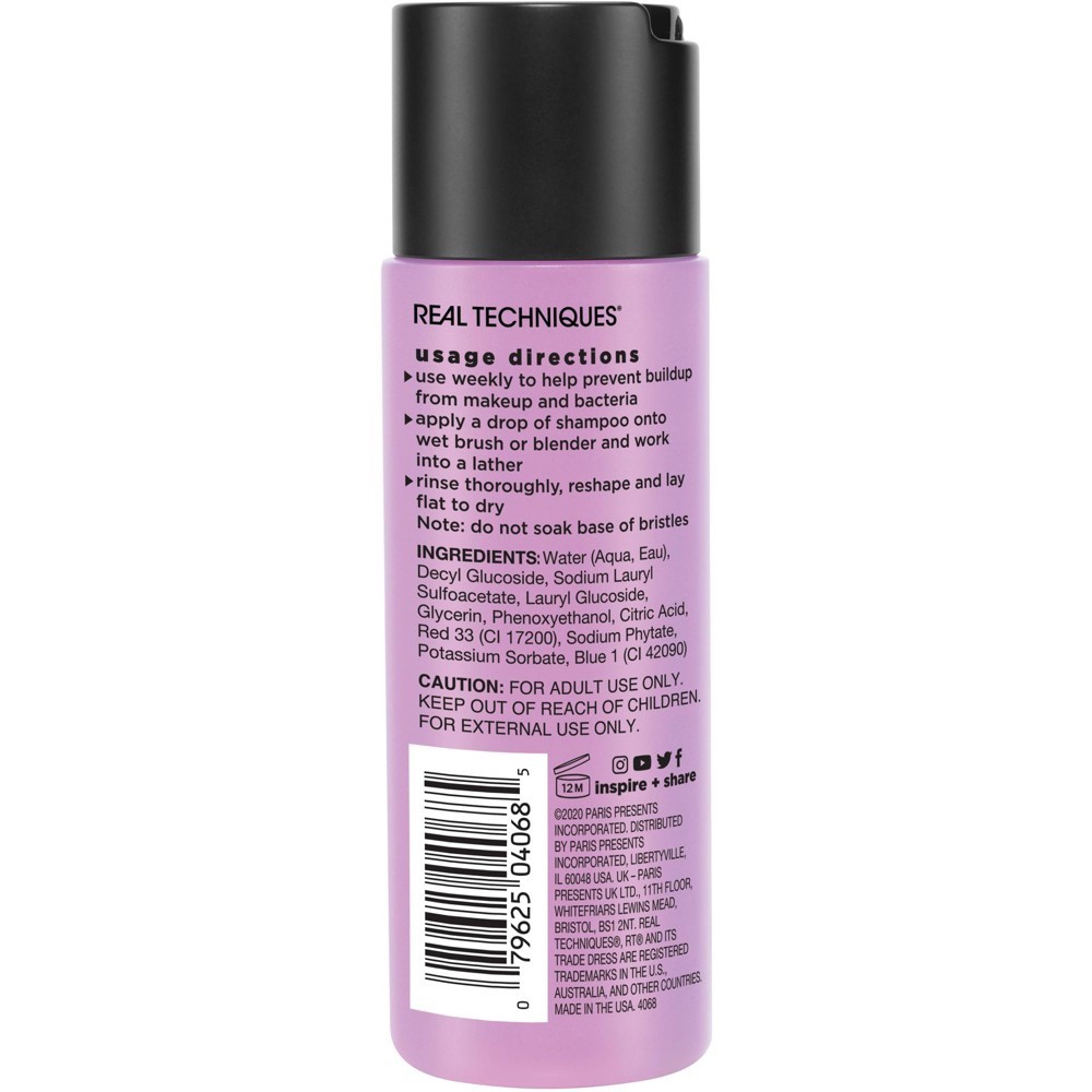 slide 2 of 6, Real Techniques Brush And Sponge Gel Cleaner, 4 Oz, 4 fl oz