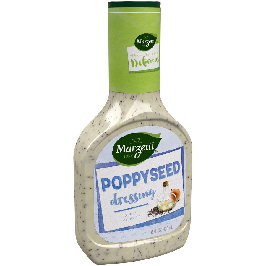 slide 2 of 8, Marzetti Dressing, Poppyseed, 16 oz