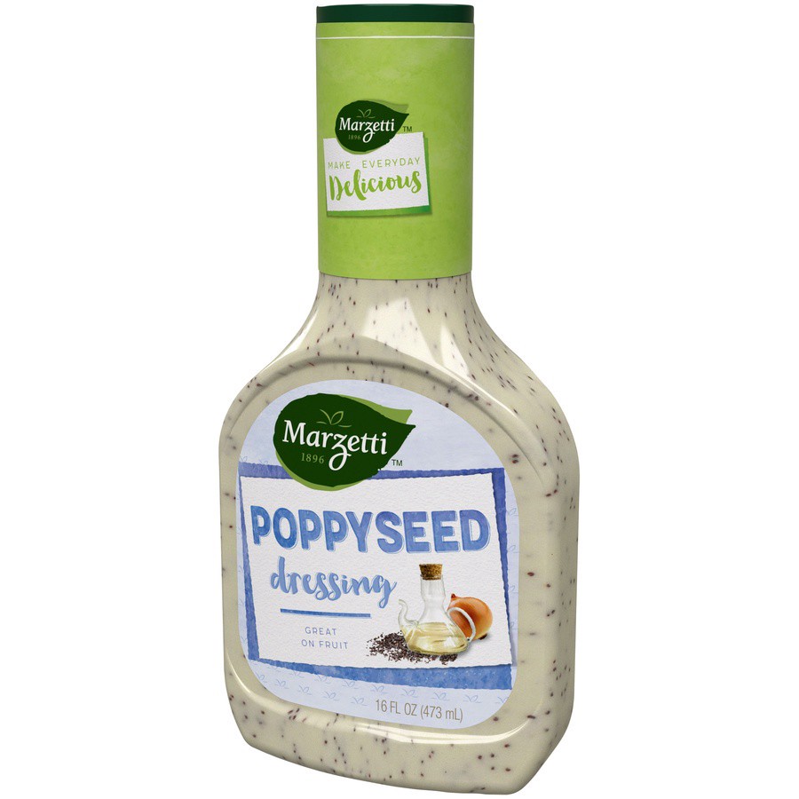 slide 3 of 8, Marzetti Dressing, Poppyseed, 16 oz