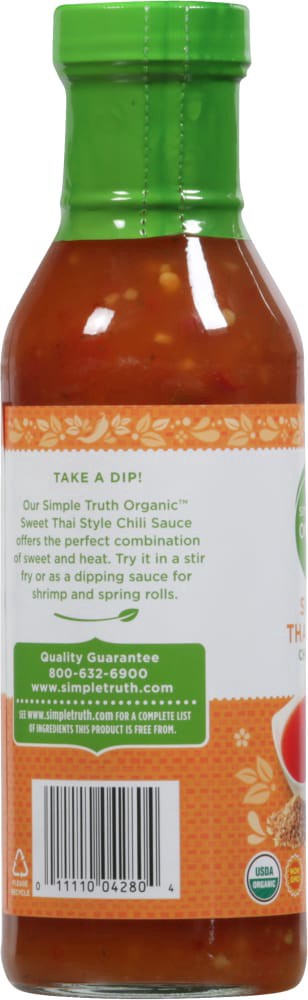 slide 5 of 6, Simple Truth Organic Sweet Thai Style Chili Sauce - 14 oz, 14 oz