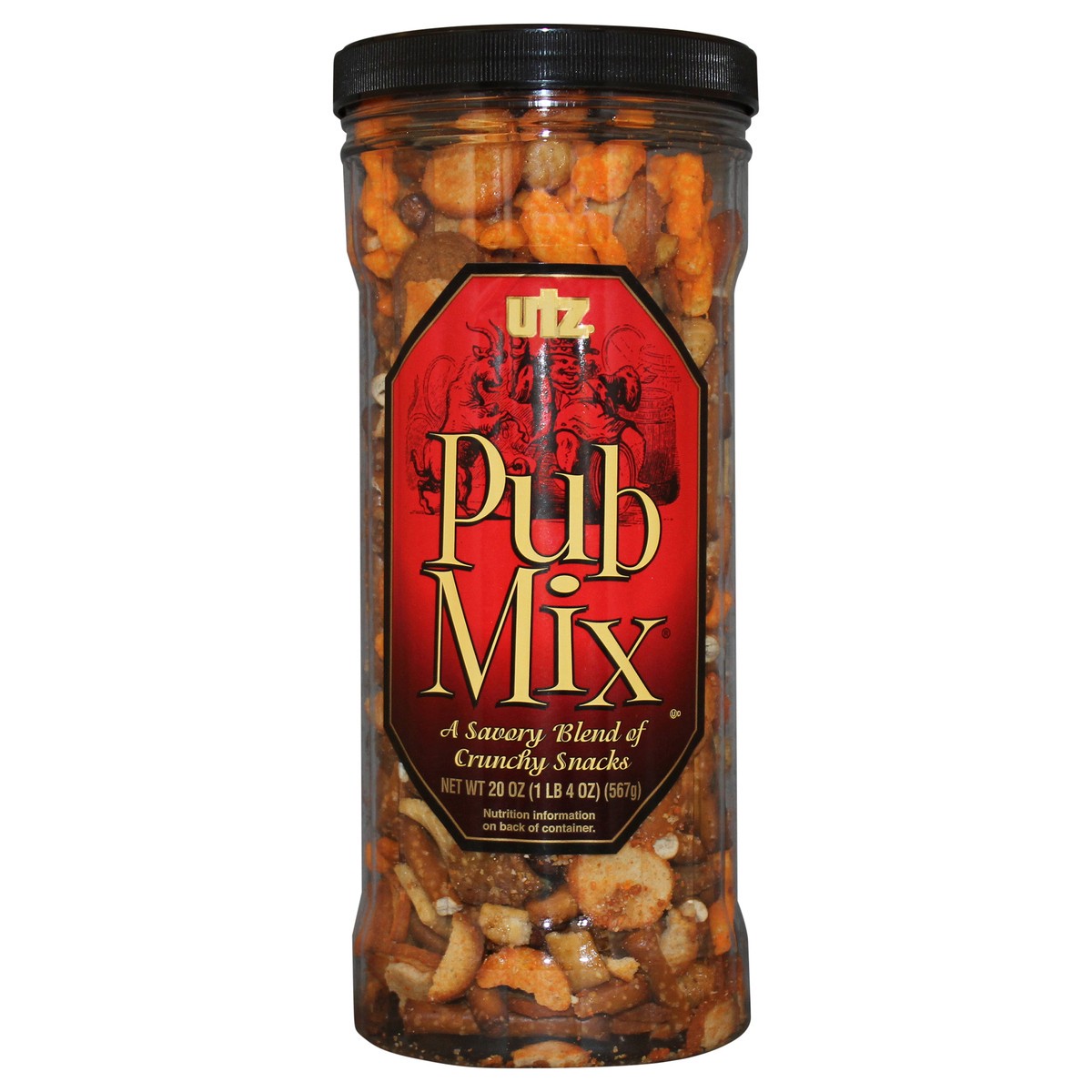 slide 1 of 7, Utz 20 oz Utz Pub Mix Barrel, 20 oz