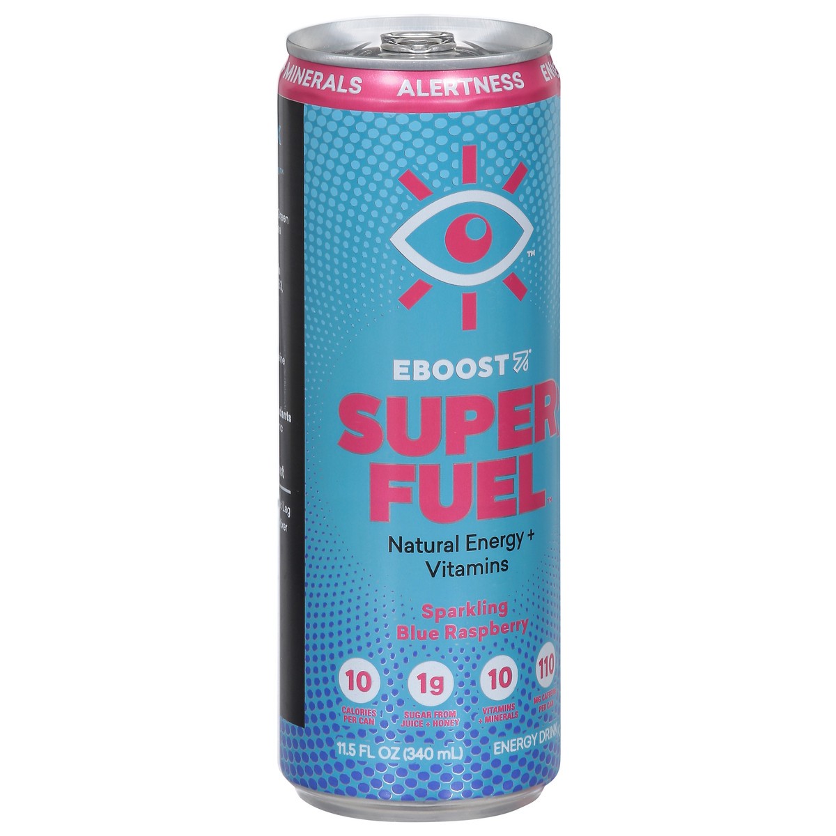 slide 8 of 9, Eboost Super Fuel Sparkling Blue Raspberry Beverage- 11.5 fl oz, 11.5 fl oz
