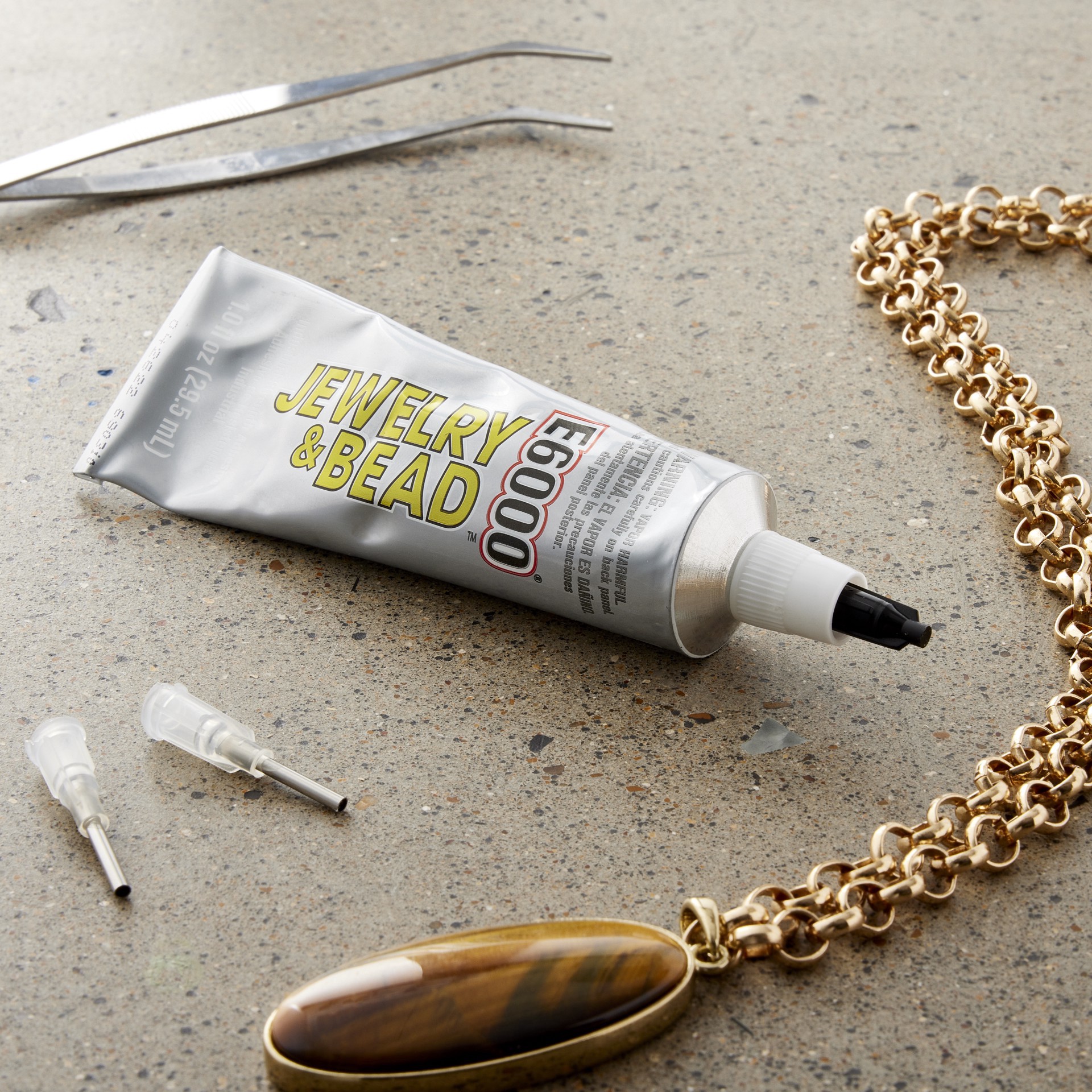 slide 2 of 3, E6000 Jewelry & Bead Glue, 1 fl oz