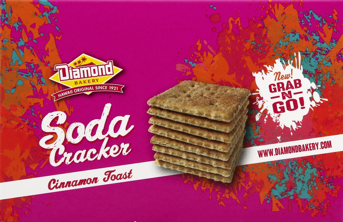 slide 10 of 10, Diamond Bakery Grab N Go Soda Cracker Cinn Toast, 